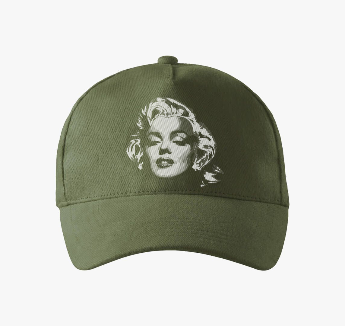 Marilyn Monroe - Csajos baseball sapka — Khaki