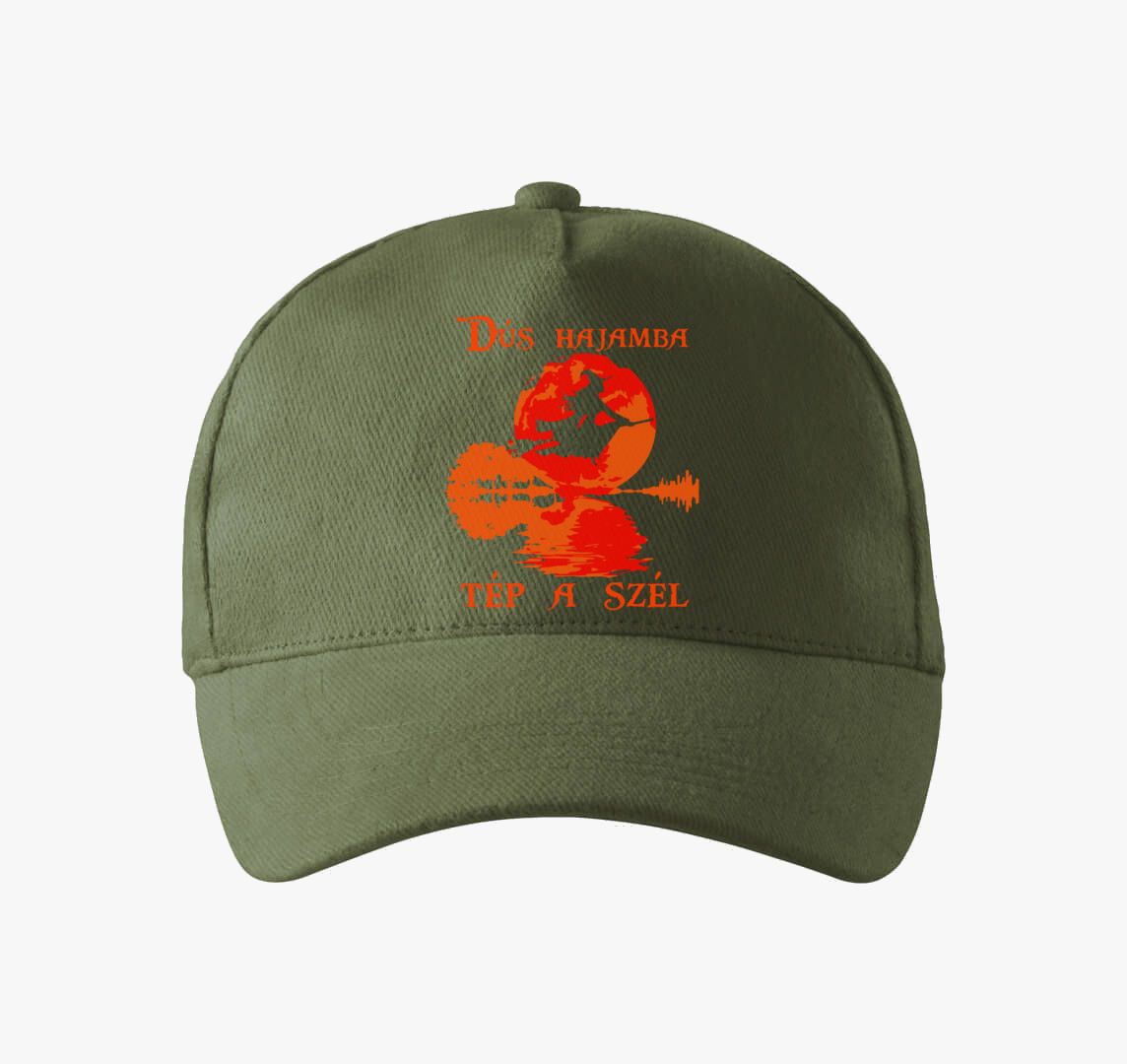 Dús hajamba tép a szél baseball sapka — Khaki