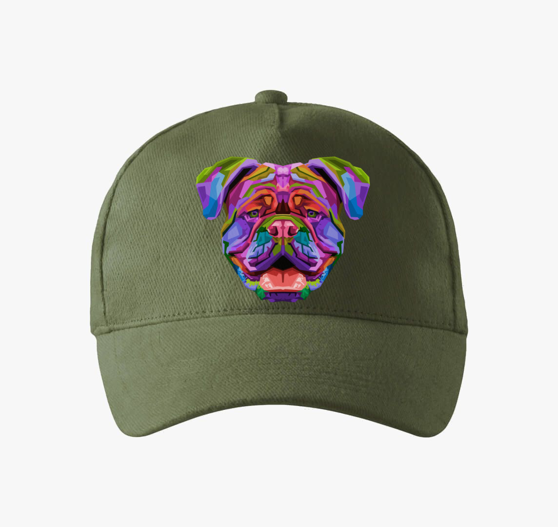 Bulldogos baseball sapka — Khaki