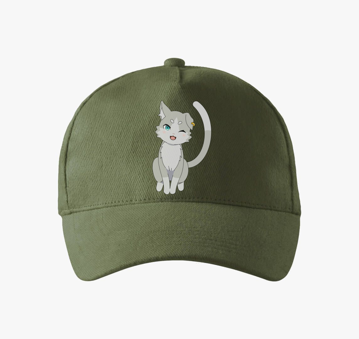 Re Zero Puck baseball sapka — Khaki