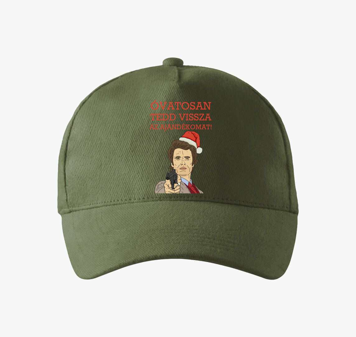 Vicces karácsonyi baseball sapka — Khaki