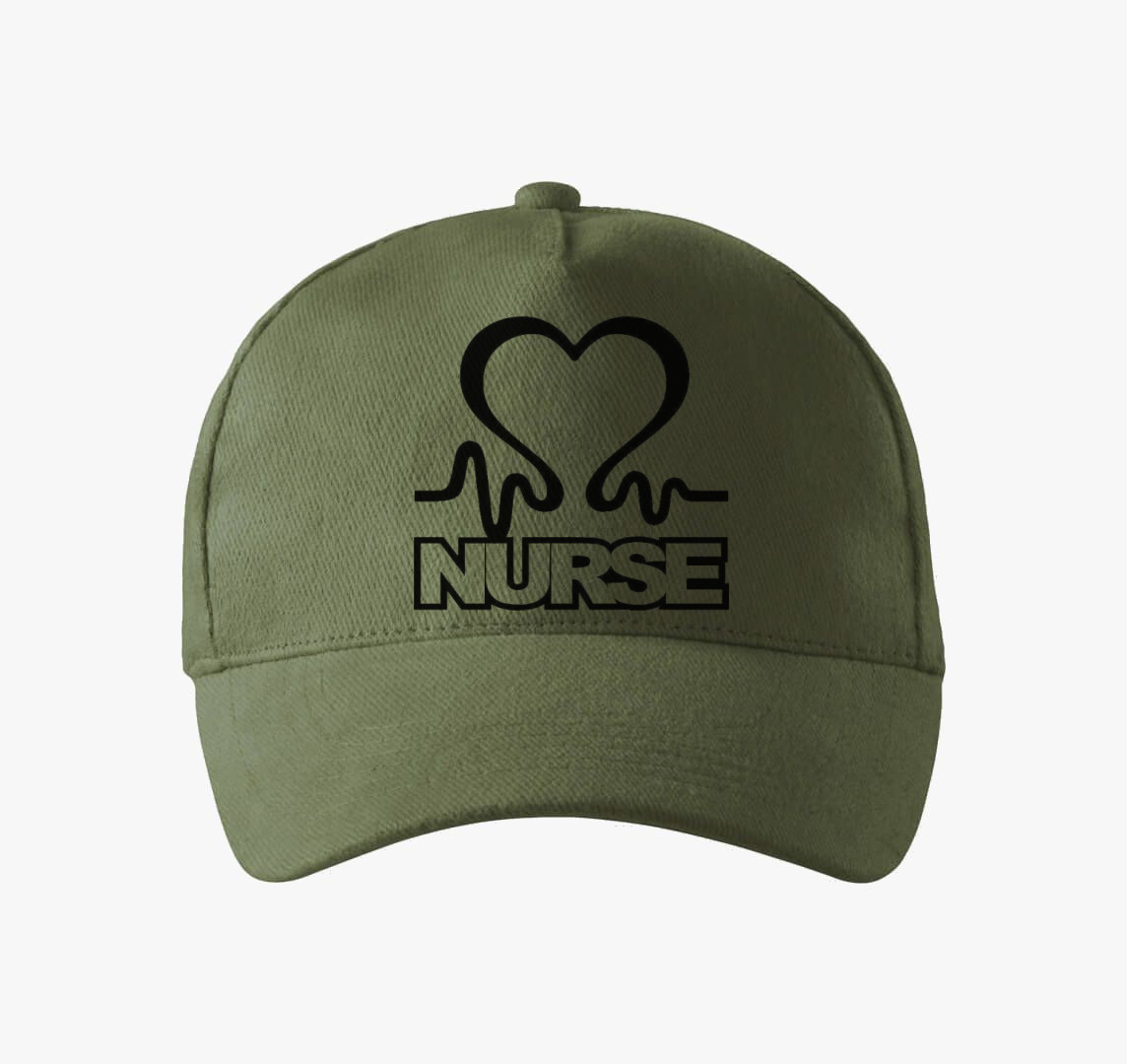 Nurse (Ápolónő) baseball sapka — Khaki