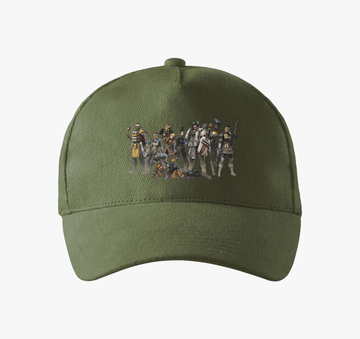 Apex Gamer baseball sapka — Khaki