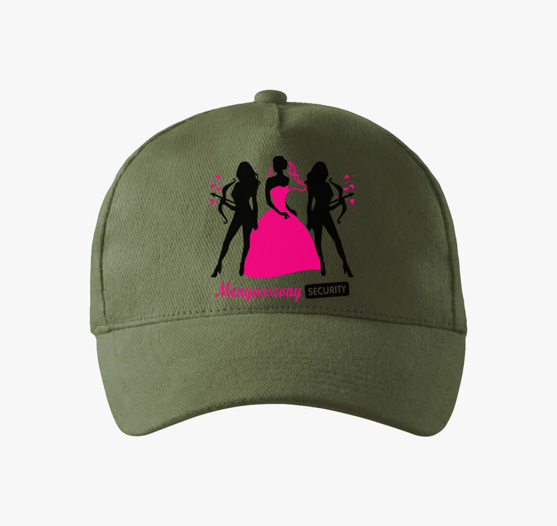 Menyasszony security baseball sapka — Khaki