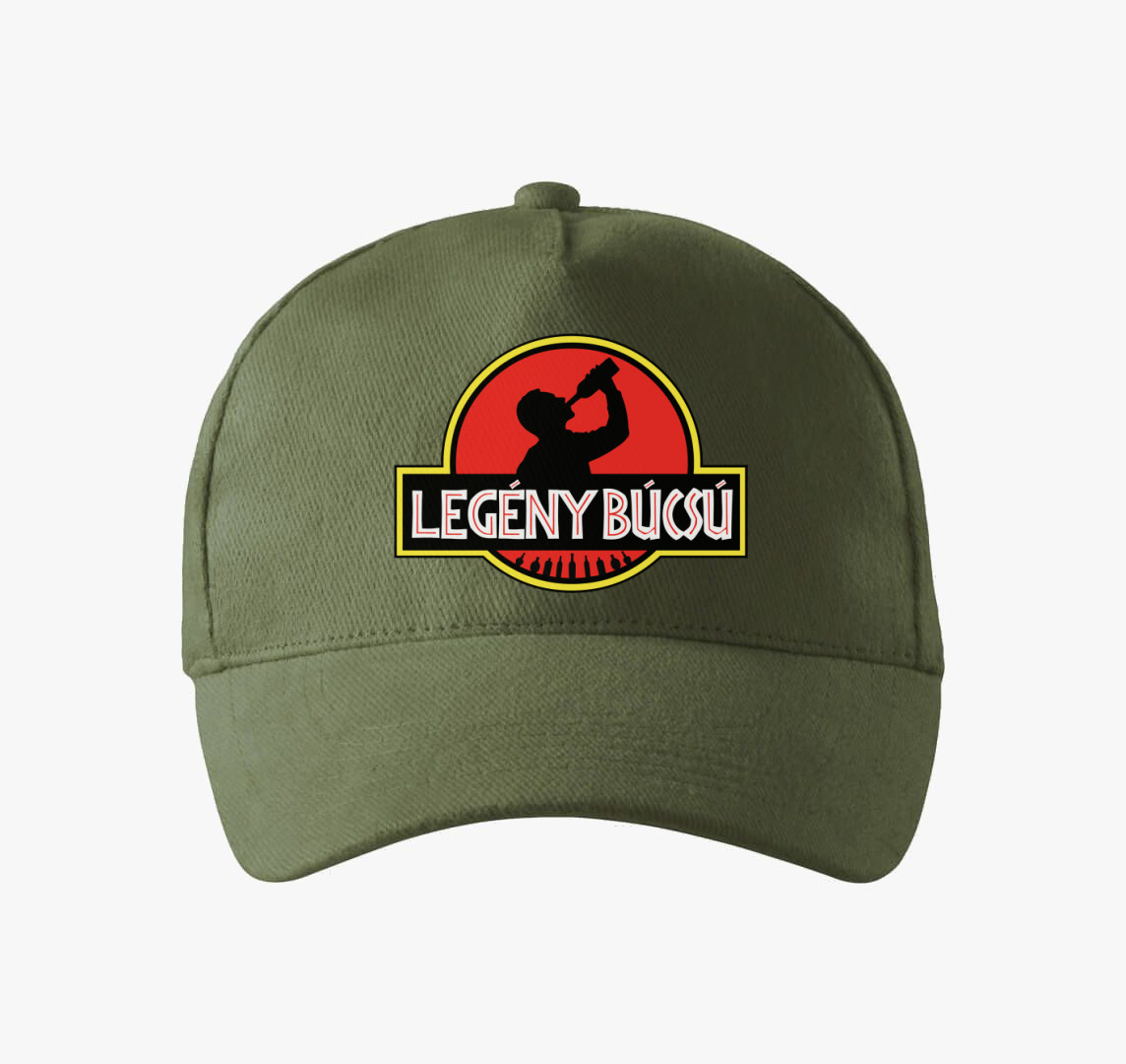 Jurassic park legénybúcsú baseball sapka — Khaki