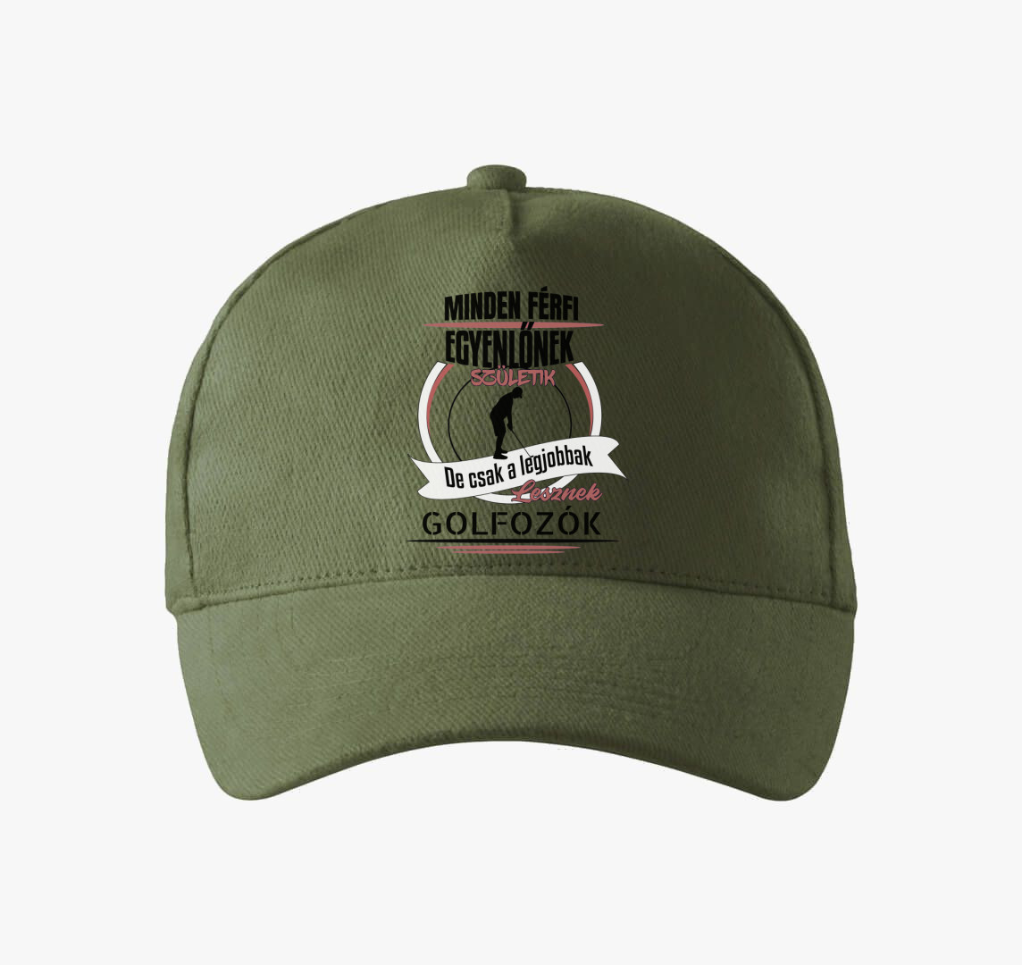 A legjobbak lesznek golfozók baseball sapka — Khaki
