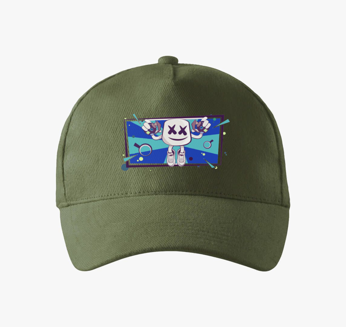 Marshmello baseball sapka — Khaki