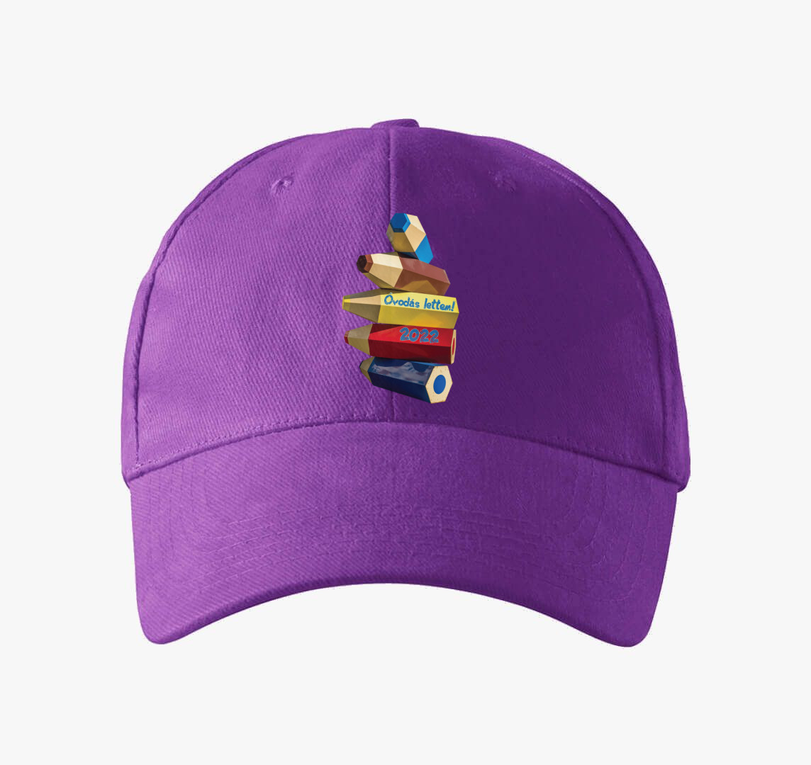 Óvodás lettem baseball sapka — Lila