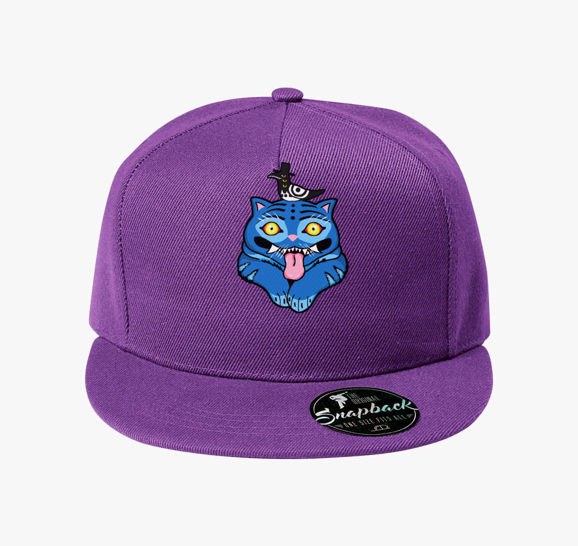 Derpy Tigris baseball sapka — Lila