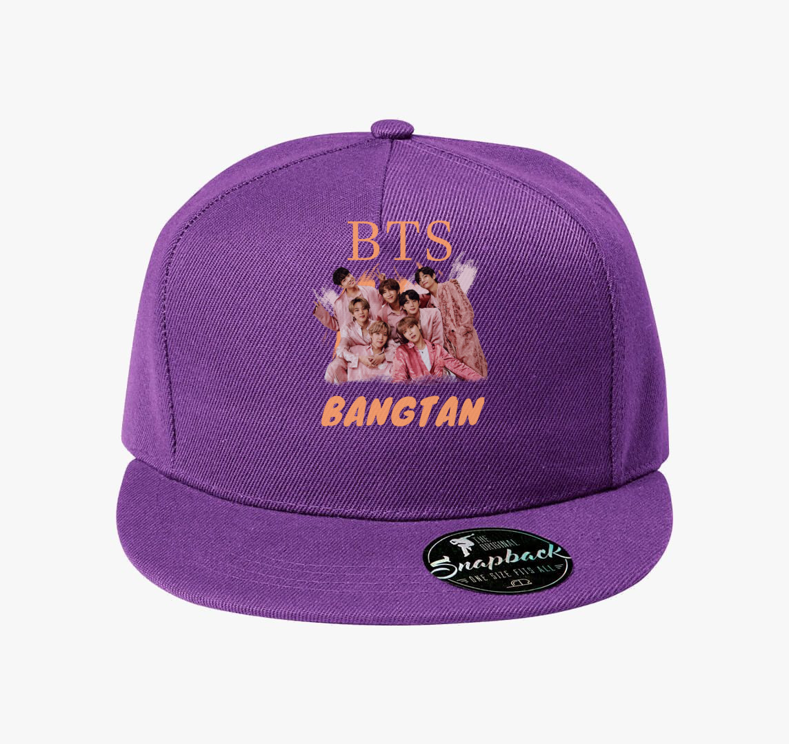 Bts baseball sapka — Lila