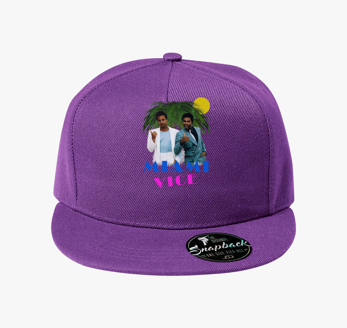Miami Vice baseball sapka — Lila