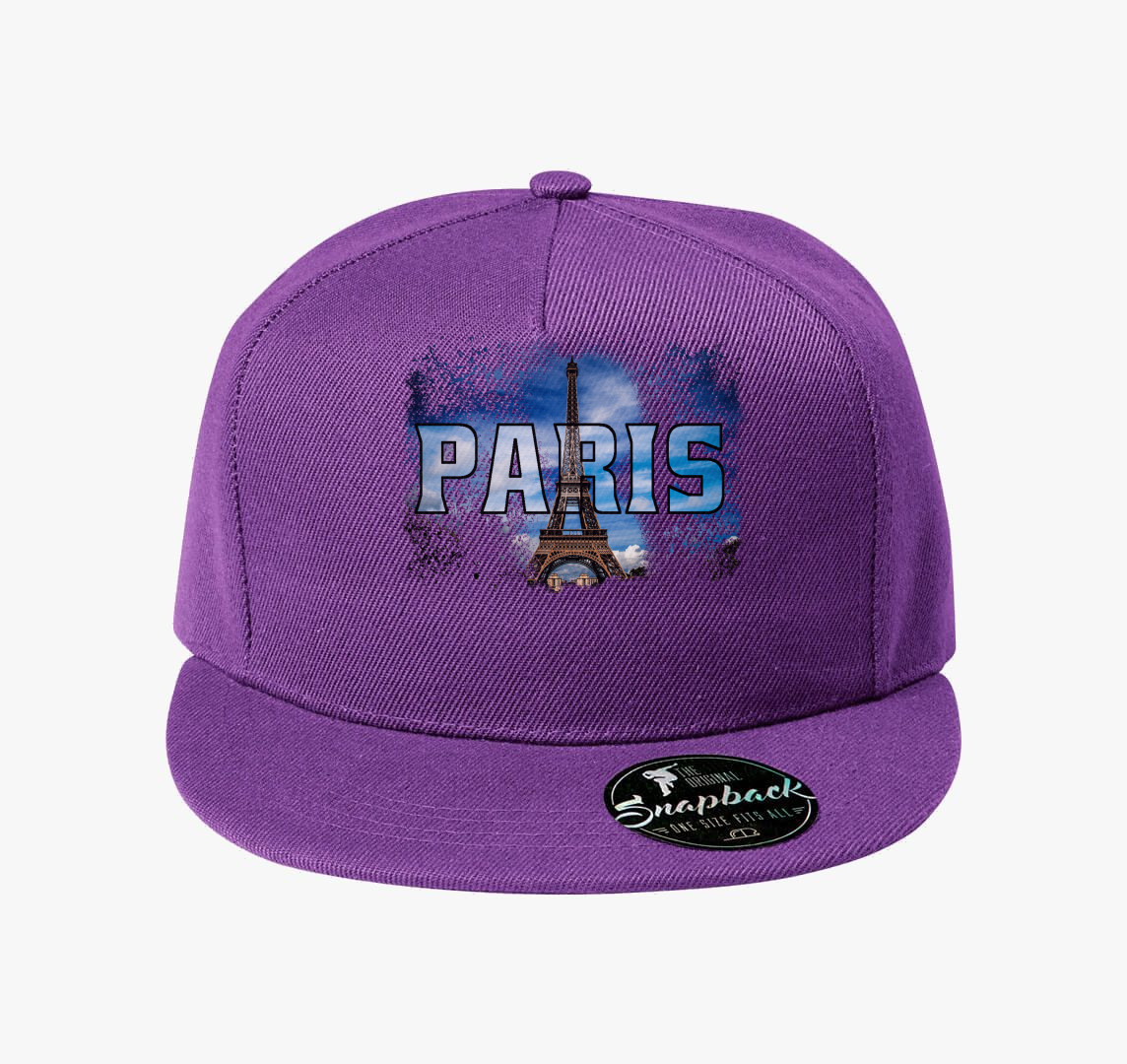 Paris baseball sapka — Lila