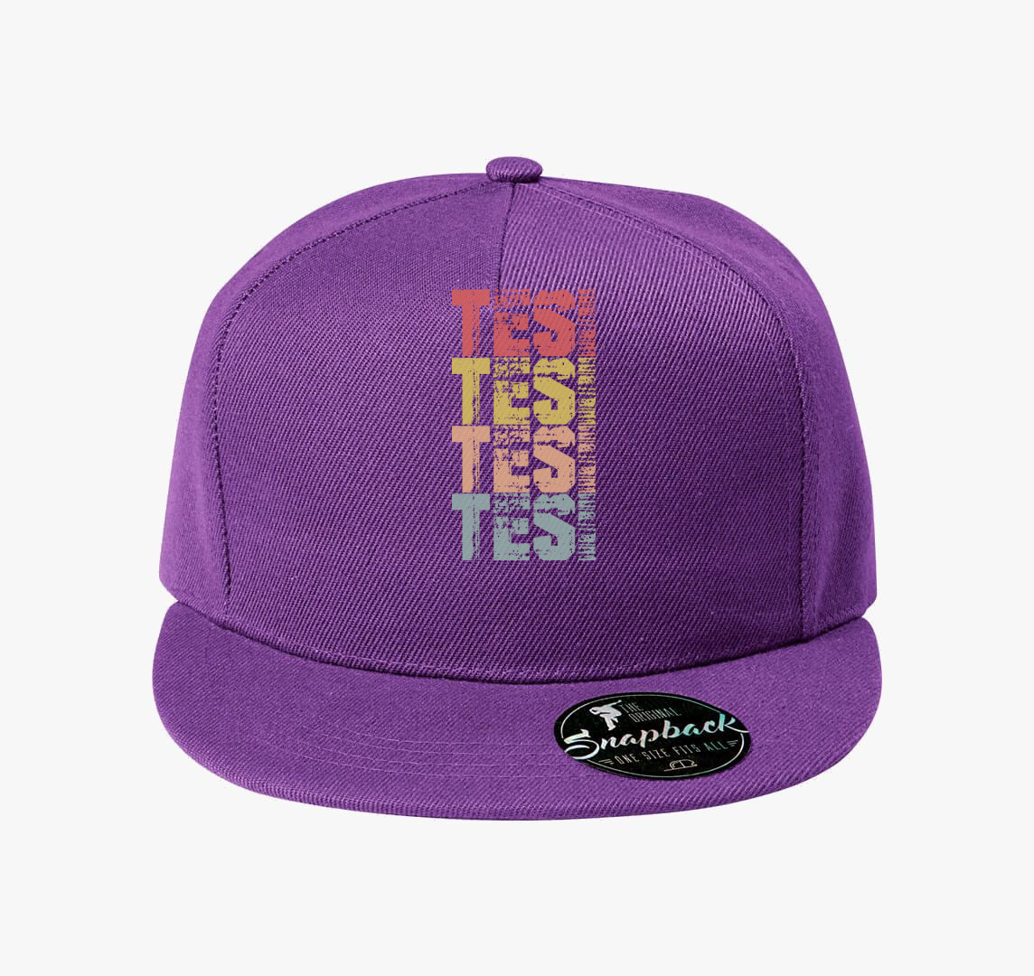 Tesi feliratos baseball sapka — Lila