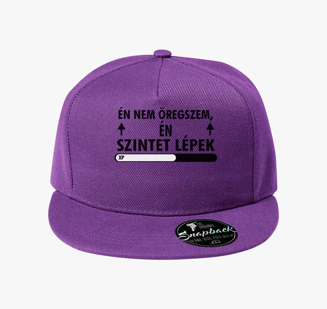 Nem öregszem szintet lépek v2 baseball sapka — Lila