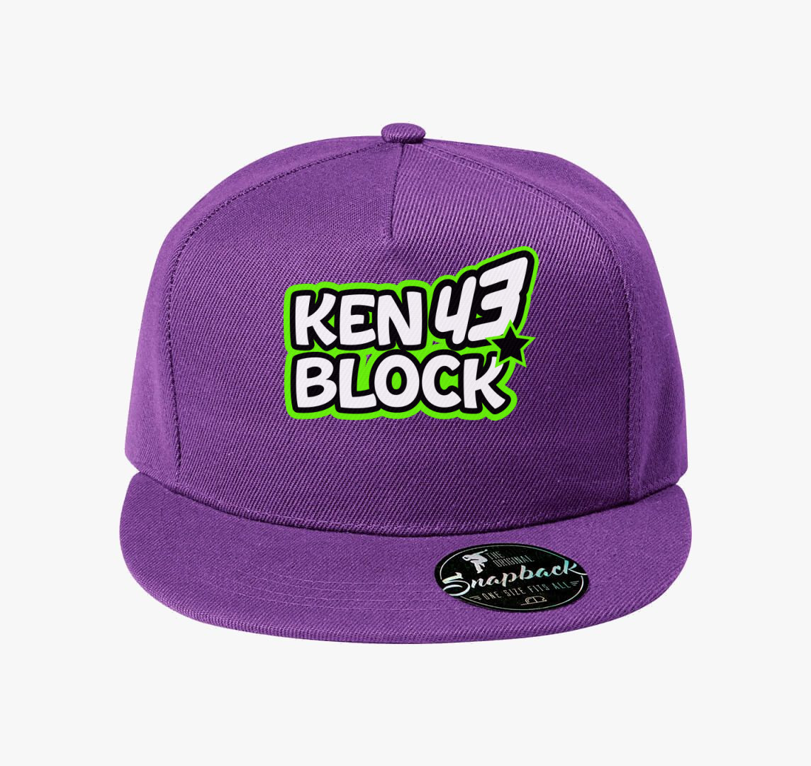 Ken Block baseball sapka — Lila