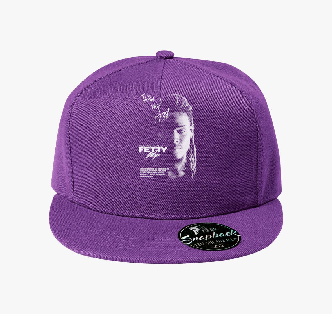 Fetty Wap baseball sapka — Lila