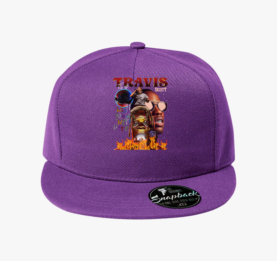 Travis Scott baseball sapka — Lila