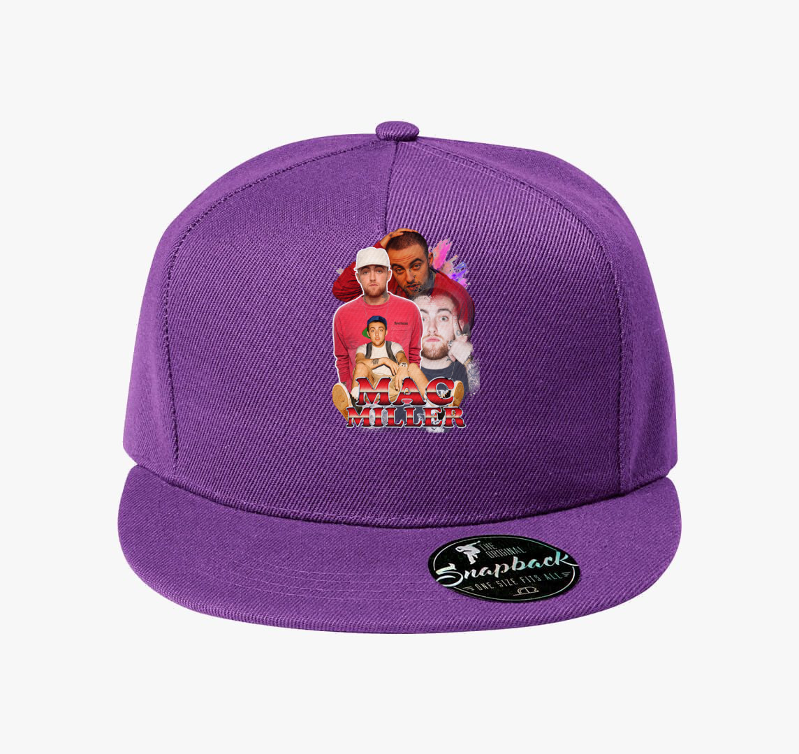 Mac Miller a Rapper baseball sapka — Lila