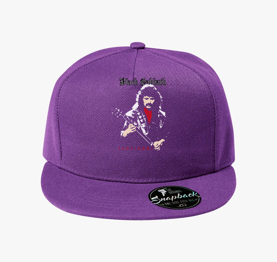 Black Sabbath-Tony Iommi  baseball sapka — Lila