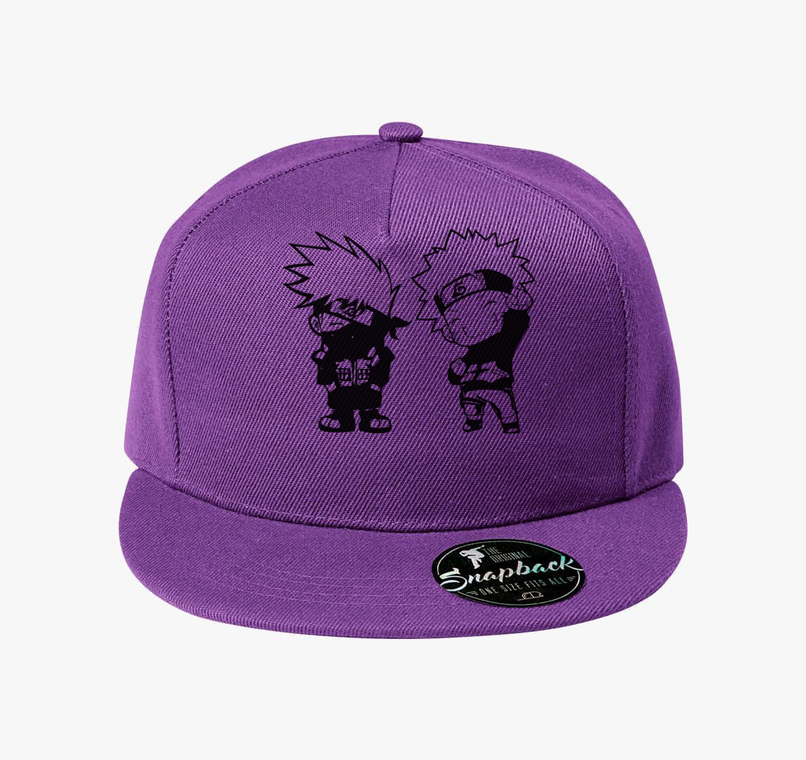 Anime karakteres baseball sapka — Lila
