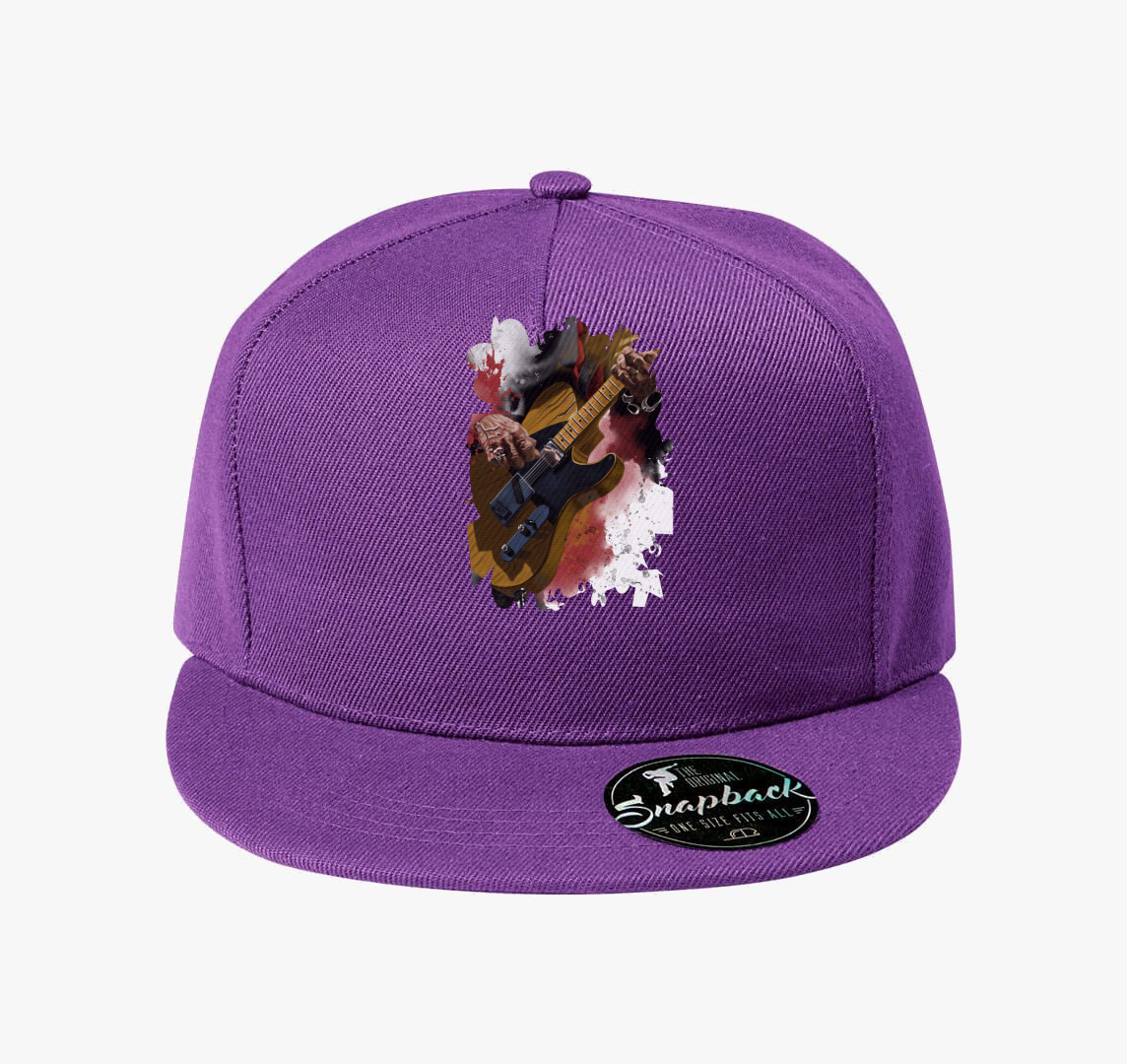 Keith Richards gitár baseball sapka — Lila