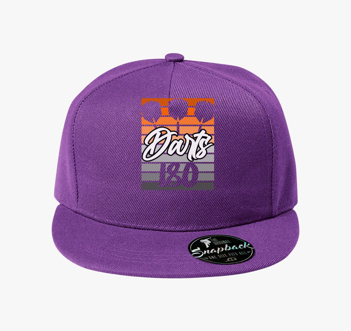 Dartsos design baseball sapka — Lila