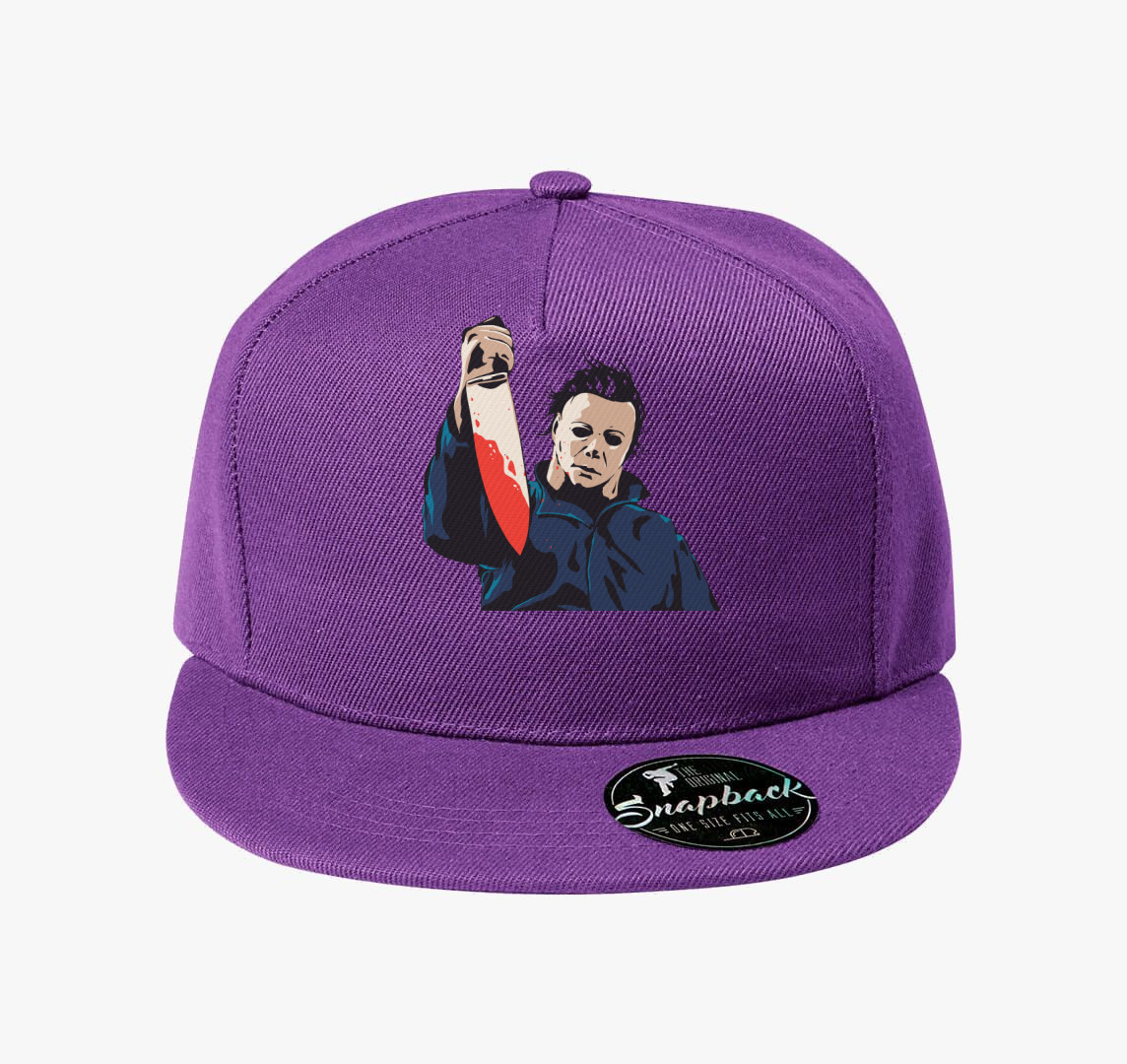 Michael Halloween baseball sapka — Lila