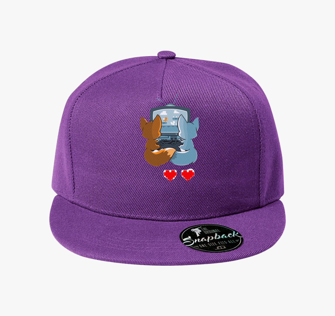 Multiplayer love baseball sapka — Lila