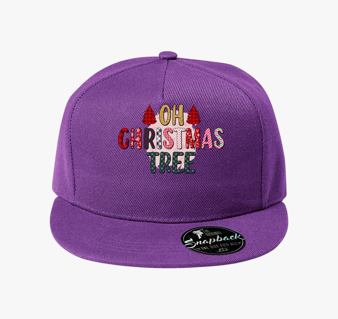 Xmas tree baseball sapka — Lila