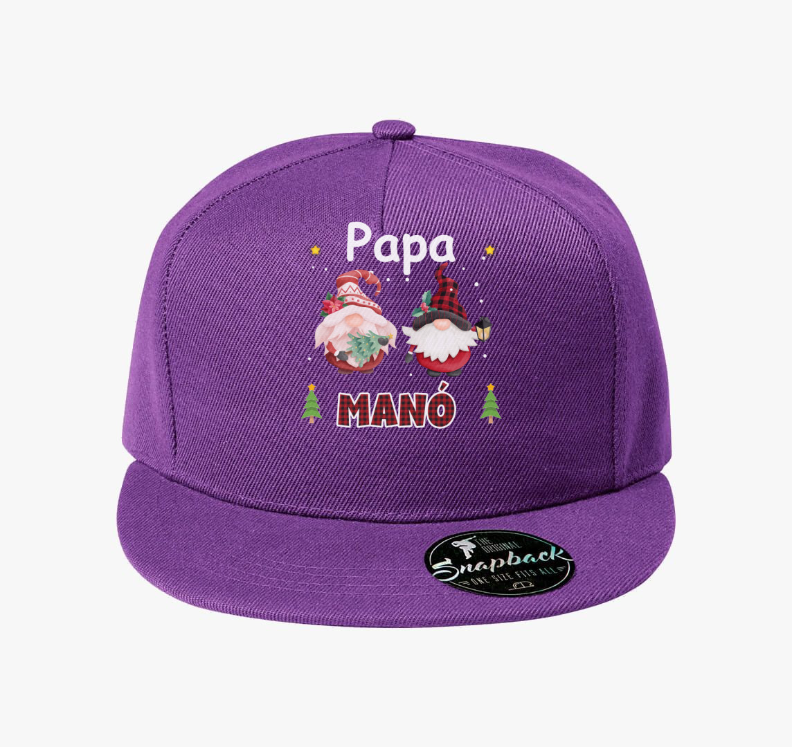 Papa karácsonyi manó baseball sapka — Lila