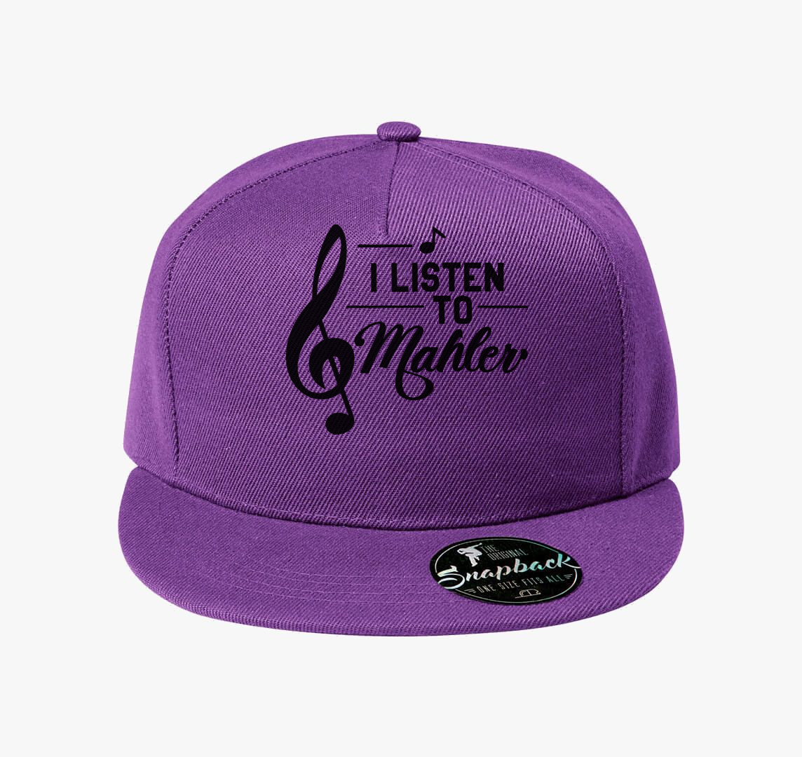 Mahler listen baseball sapka — Lila