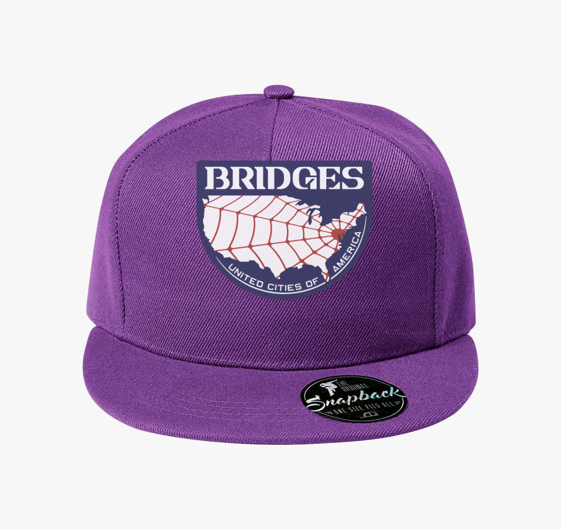 Death Stranding bridges baseball sapka — Lila