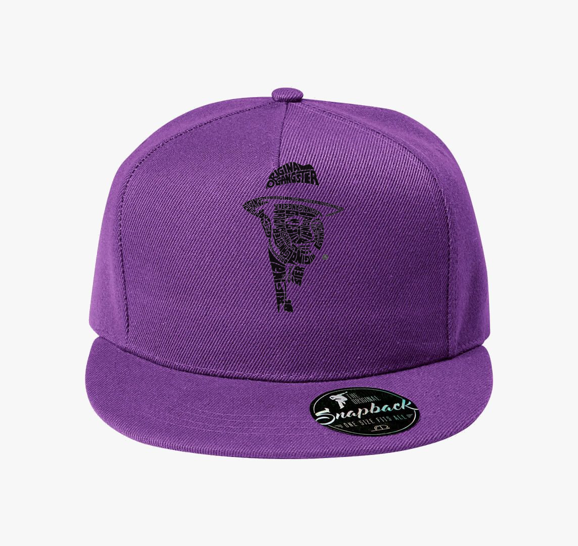 Al Capone baseball sapka — Lila