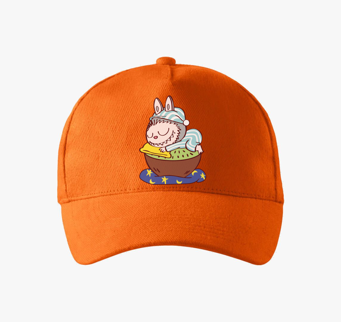Labubu baseball sapka — Narancs