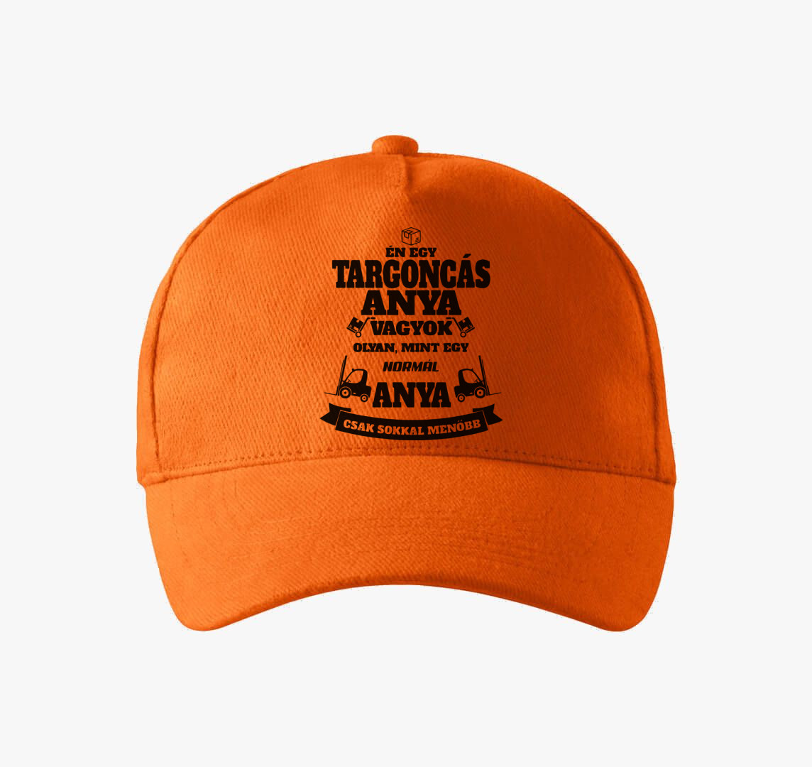 Targoncás anya baseball sapka — Narancs