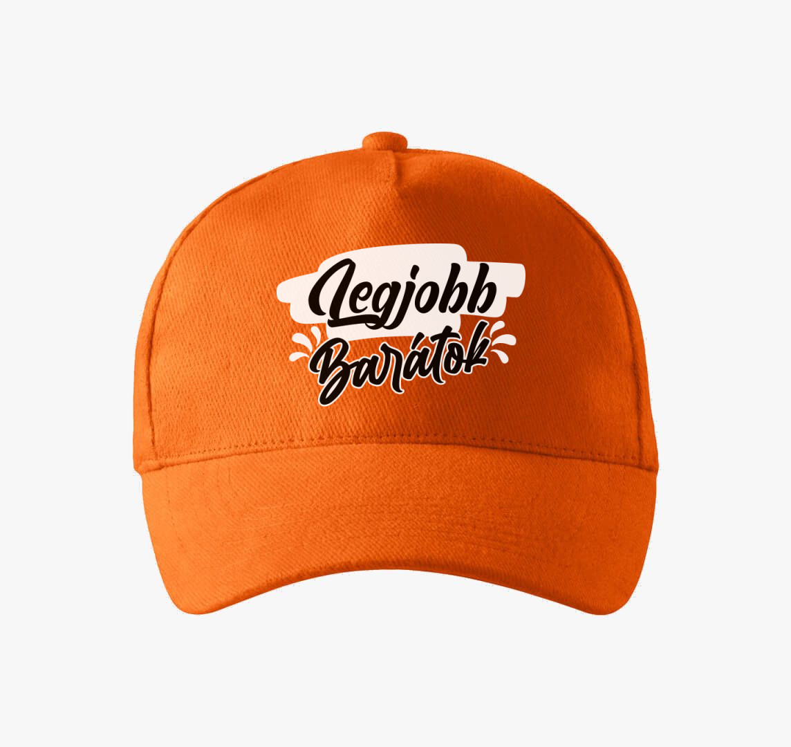 Legjobb barátos baseball sapka — Narancs