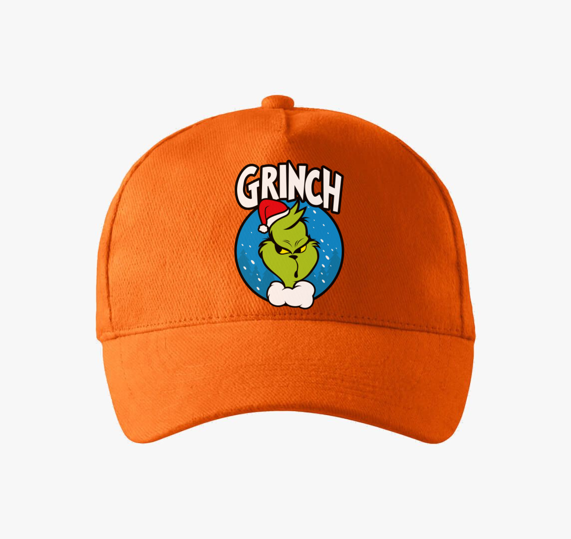 Grincs mikulás baseball sapka — Narancs