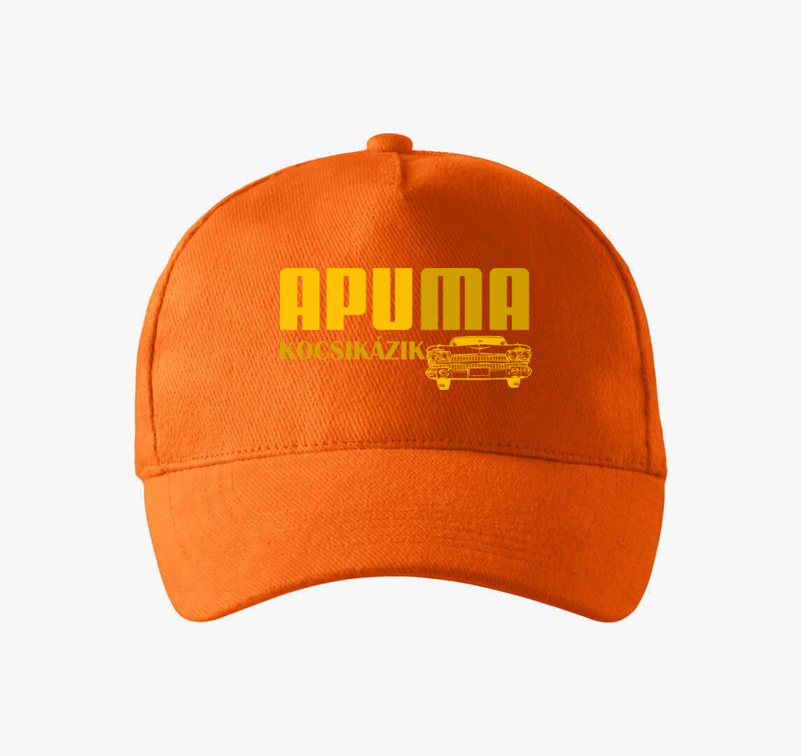 Apu ma kocsikázik baseball sapka — Narancs
