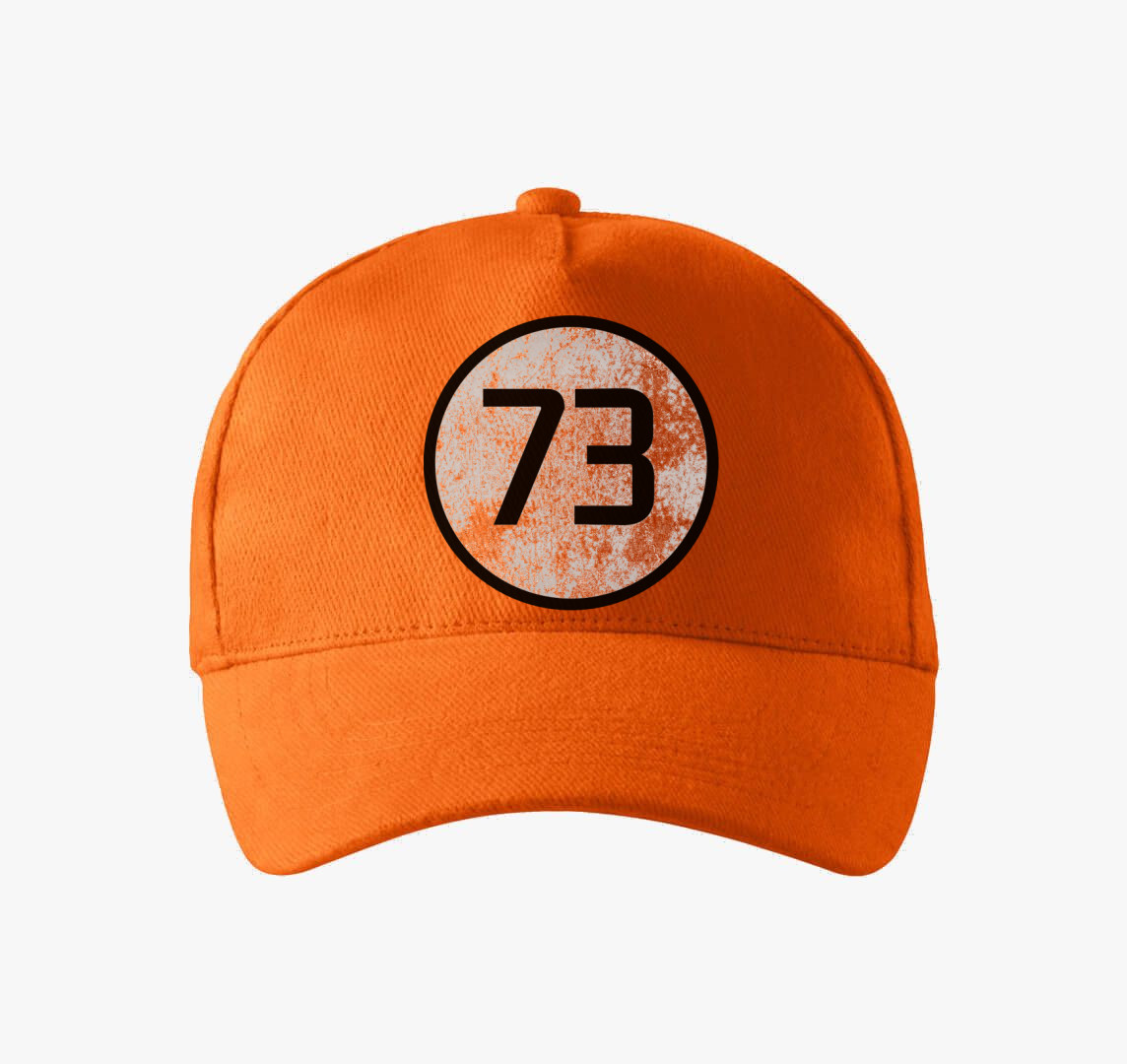 73 prím (Sheldon) baseball sapka — Narancs