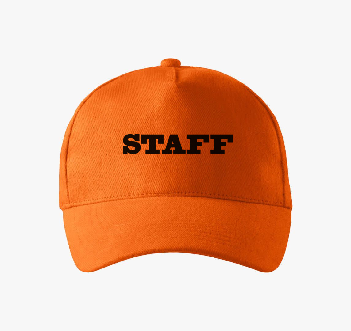 Staff baseball sapka — Narancs