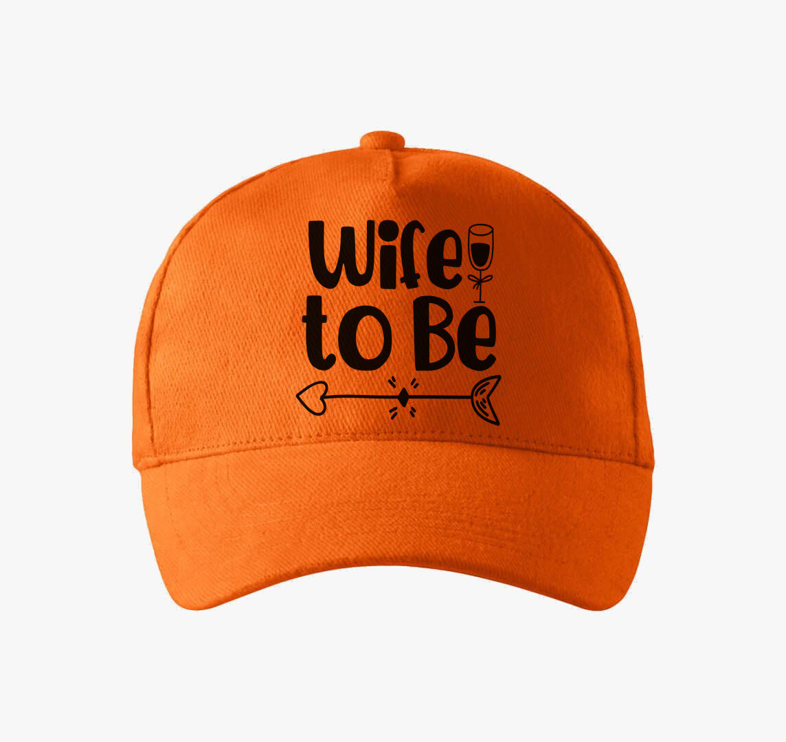 Wife to be baseball sapka — Narancs