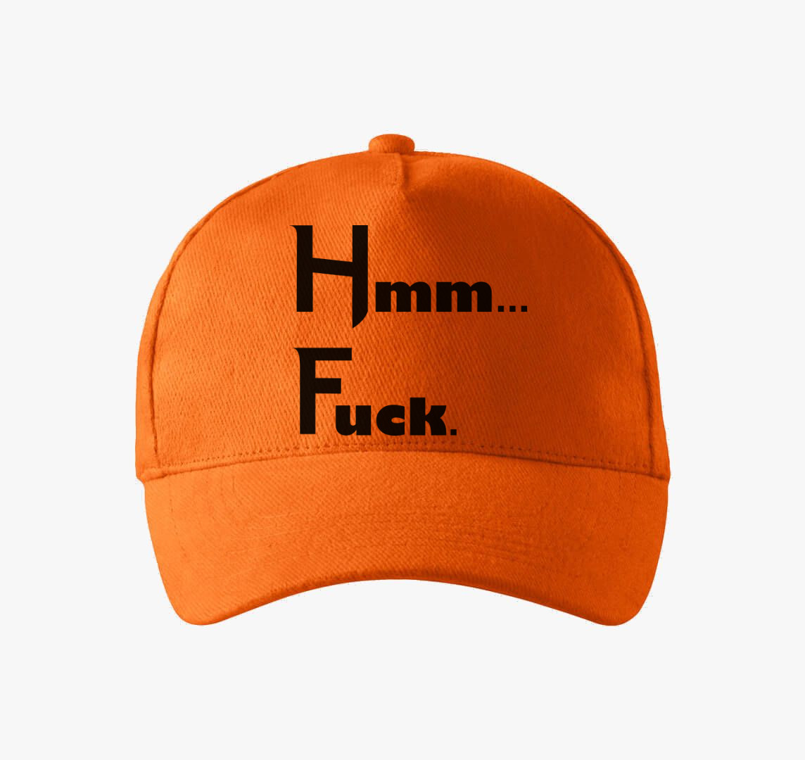 Hmm Fuck baseball sapka — Narancs