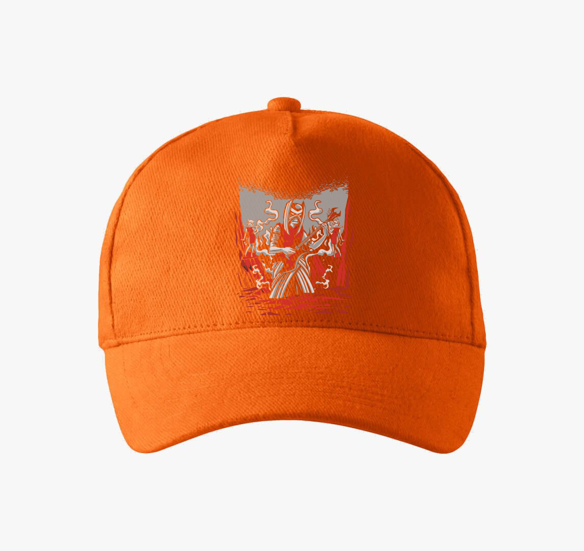Metal From Hell baseball sapka — Narancs