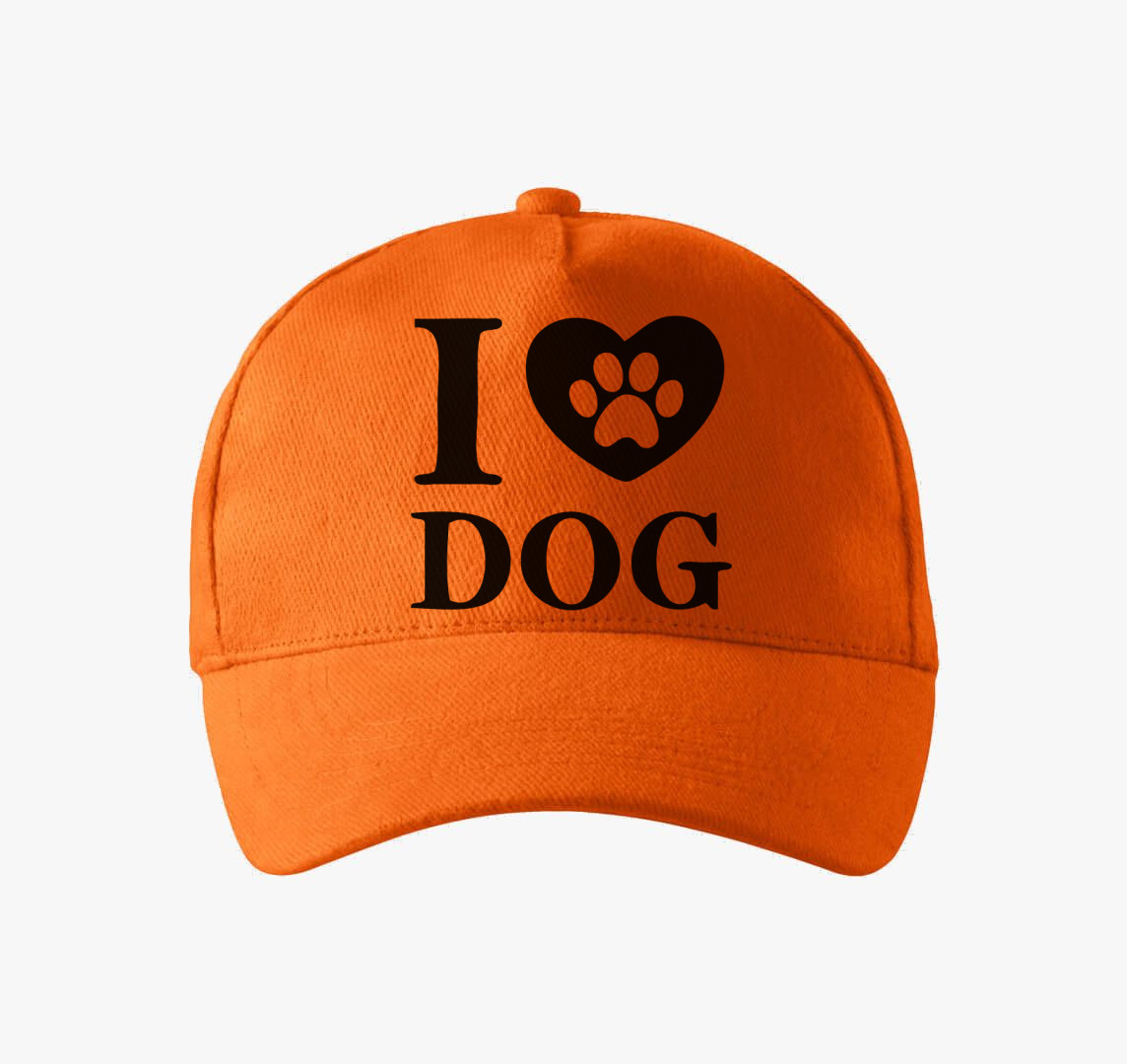 I love dog baseball sapka — Narancs