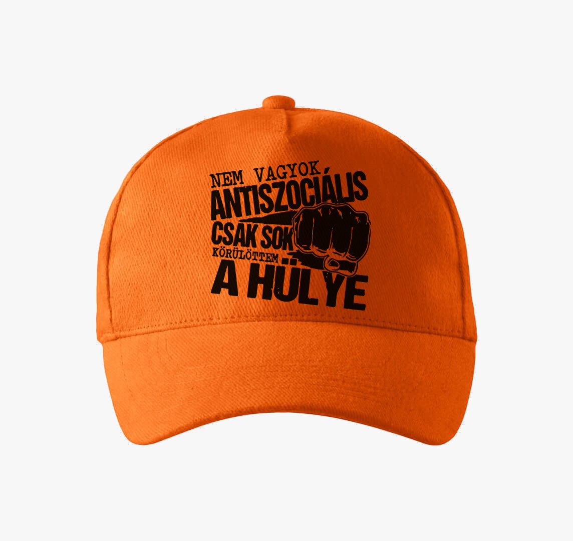 Nem vagyok antiszociális baseball sapka — Narancs