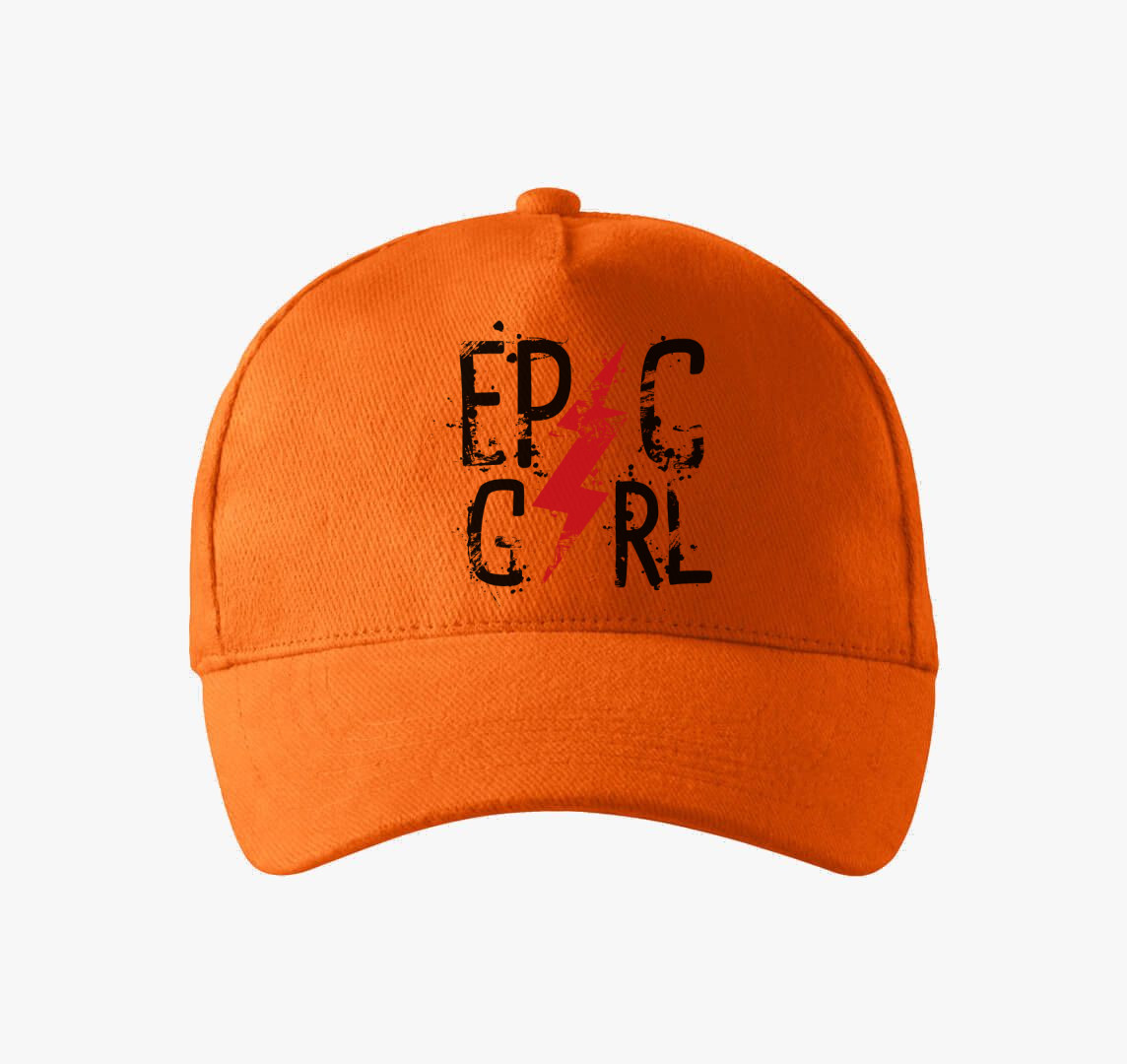 Epic Girl - Csajos baseball sapka — Narancs