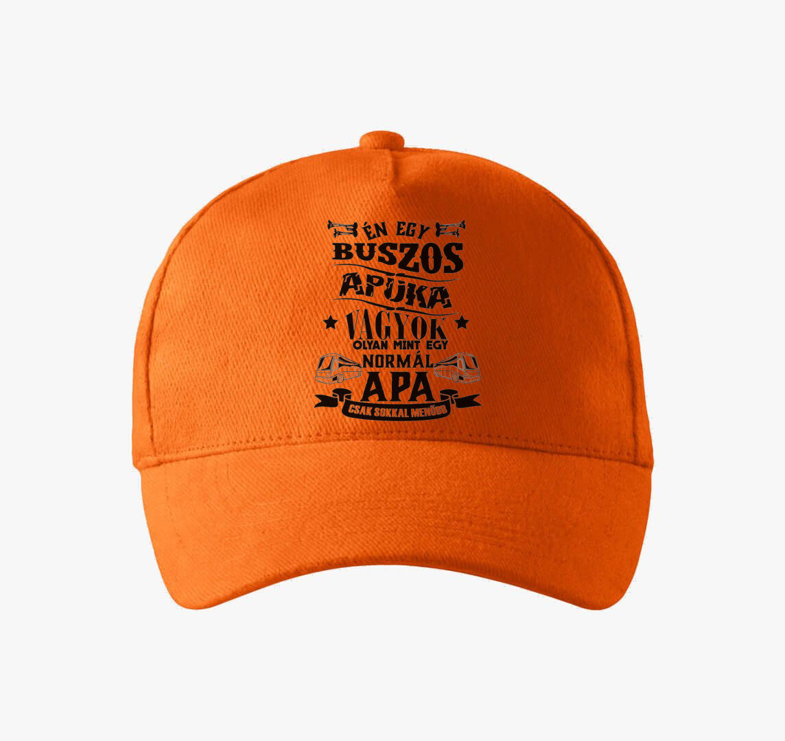 Buszos apuka baseball sapka — Narancs