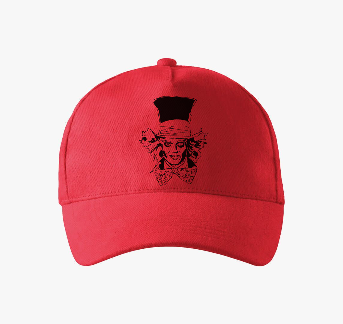 Mad Hatter baseball sapka — Piros