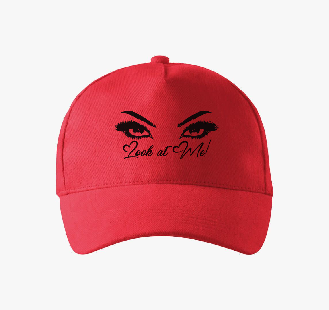 Look at Me baseball sapka — Piros