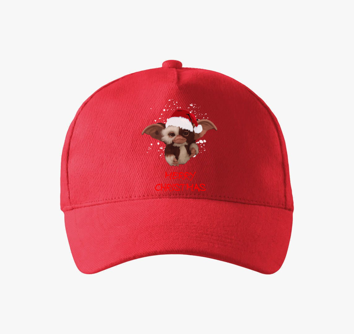 Gizmo karácsonyi baseball sapka — Piros